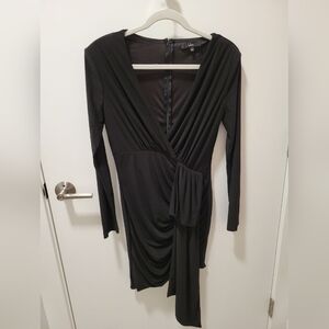 Lulus Asymmetrical Long Sleeved Dress s. L